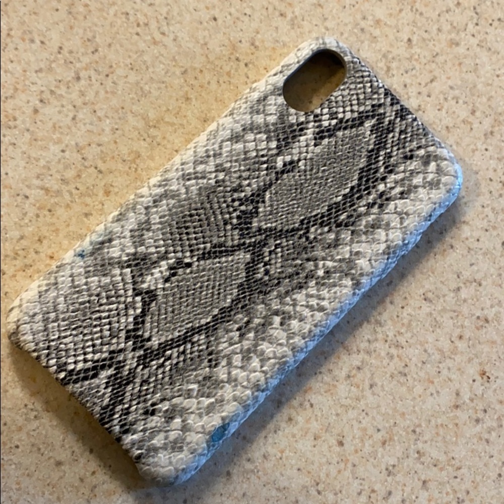 iPhone XS Max snake skin phone case